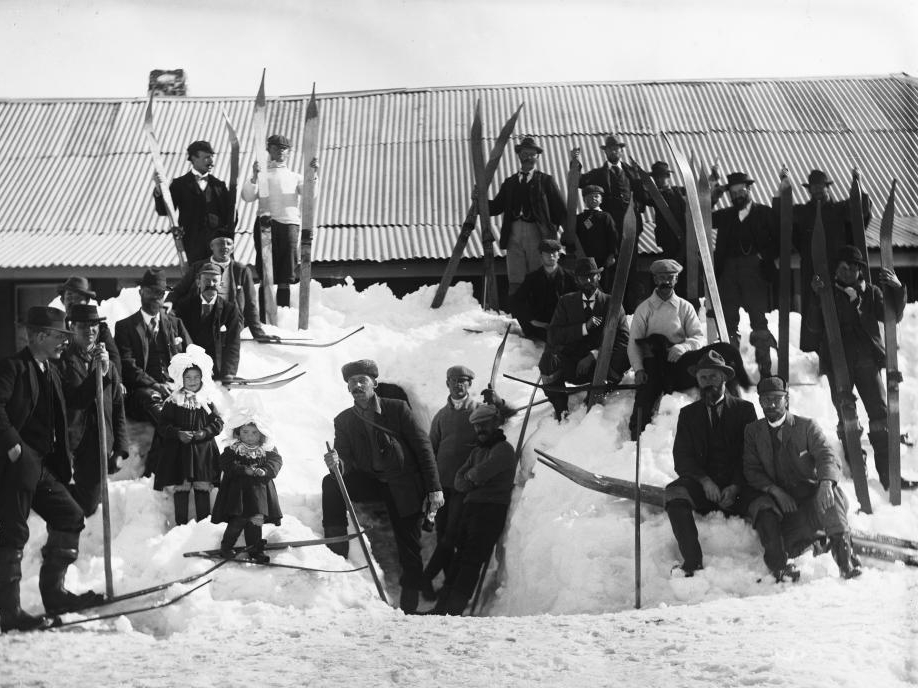 Kiandra Carnival 1900 photograph