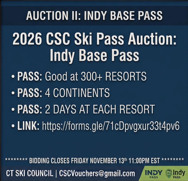 CSC 2026 Indy Base Pass Details